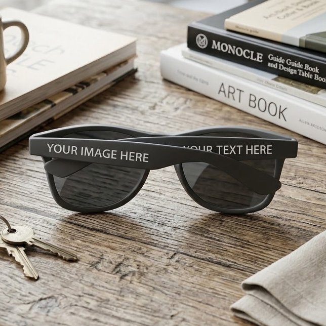 Upload Picture Photo & Add Text – Customise Sunglasses (Creator Uploaded)