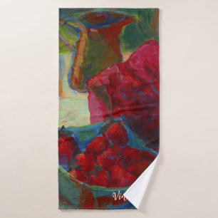 Upload Your Artwork   Turn Custom Painting to Bath Towel