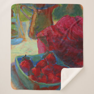 Upload Your Artwork   Turn Custom Painting to  Sherpa Blanket