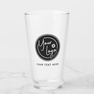Upload Your Brand Logo Glass