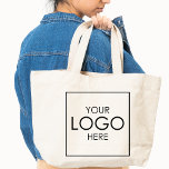 Upload Your Business Logo Front and Back Custom Tote Bag<br><div class="desc">Introducing our Upload Your Business Logo Front and Back Custom Tote Bag – a versatile and stylish accessory designed to showcase your brand with pride. Whether you're looking for custom logo tote bags for your business, wedding, or corporate events, this tote bag is the perfect canvas for your unique design....</div>