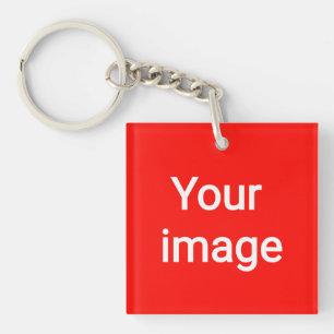 Upload Your Custom Image – Personalized Graphic Key Ring
