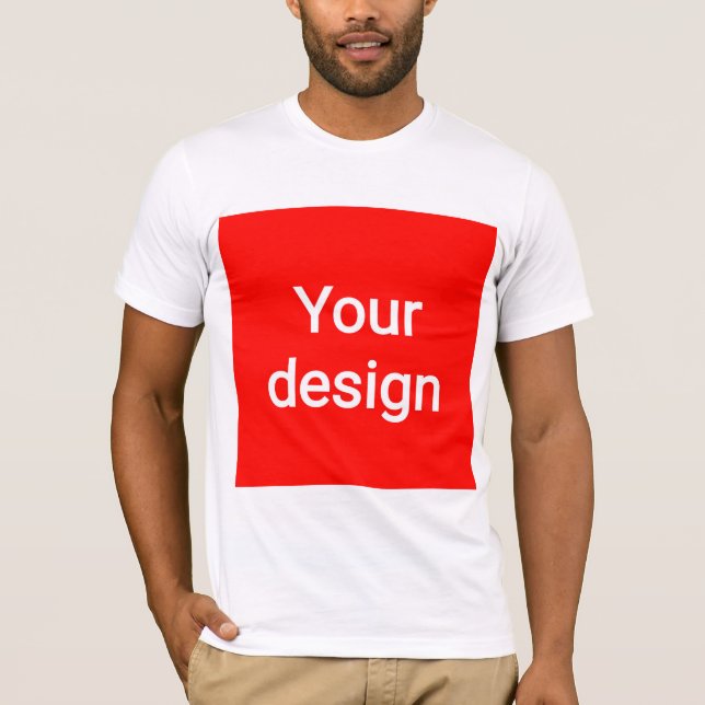 Upload Your Custom Image – Personalized Graphic T-Shirt (Front)