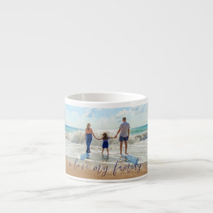Upload Your Family Photo Espresso Mug Make Gift