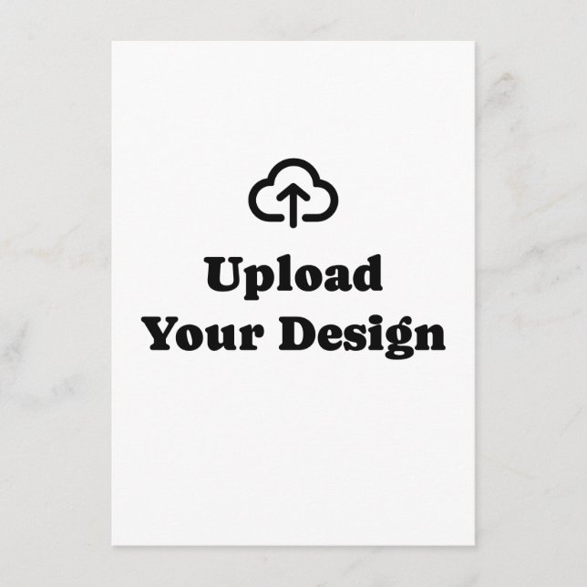 Upload Your Graphic and Text Menu (Front)