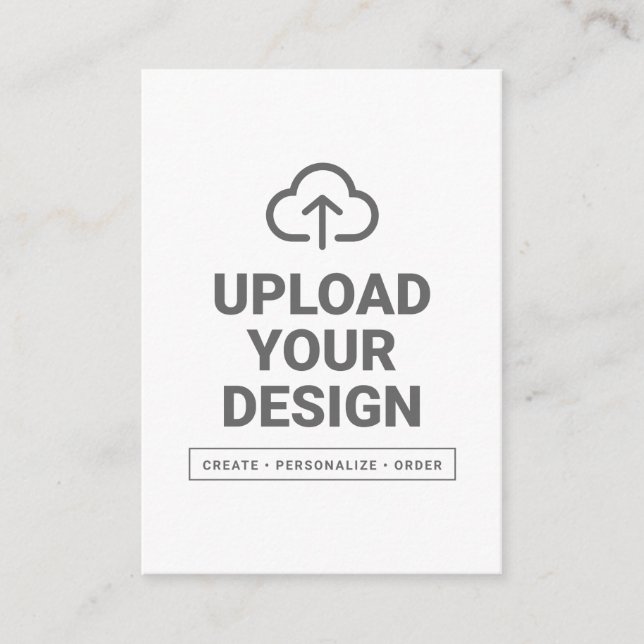 Upload Your Graphic Enclosure Card (Front)