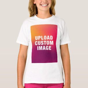 Upload Your Image Custom Photo T-Shirt