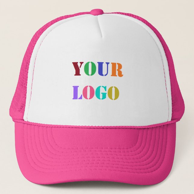 Upload Your Logo Branded Promotional Hat Example (Front)