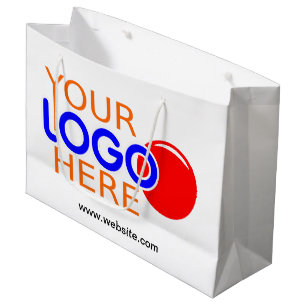 Upload Your logo Large Gift Bag