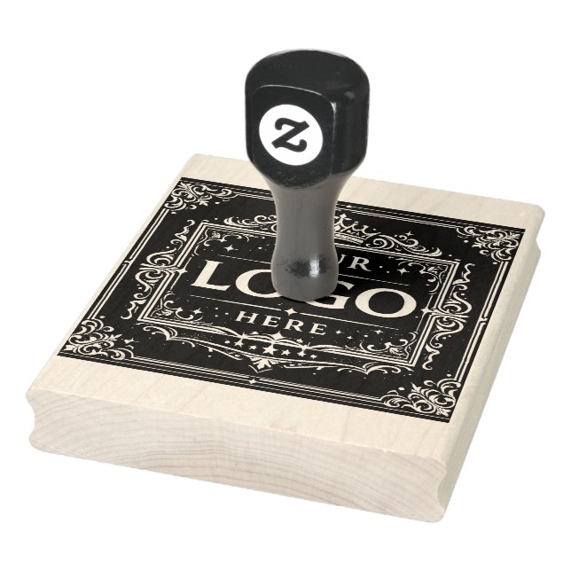 Upload Your Logo Large Rubber Stamp (Stamp)