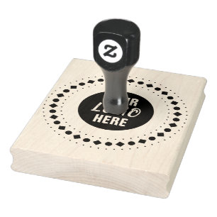 Upload Your Logo Or Image Rubber Stamp