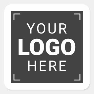 Upload Your Logo Square Sticker