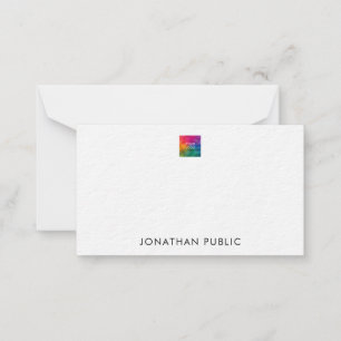 Upload Your Own Company Logo Here Ultra Thick Card