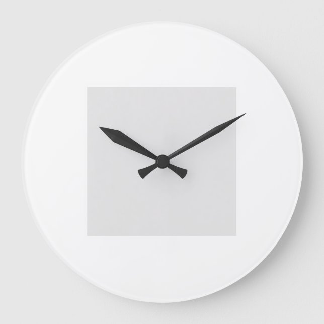 Upload Your Own Design Custom Clock (Front)