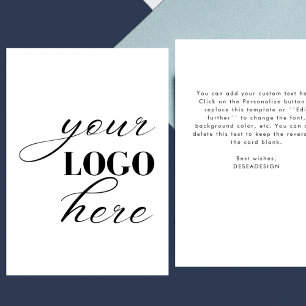 Upload Your Own Design Here 5" x 7" Portrait Card