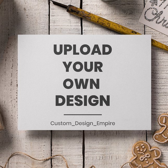 Upload Your Own Design Here | Custom Holiday Postcard (Creator Uploaded)