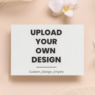 Upload Your Own Design Here Custom Invitation Postcard