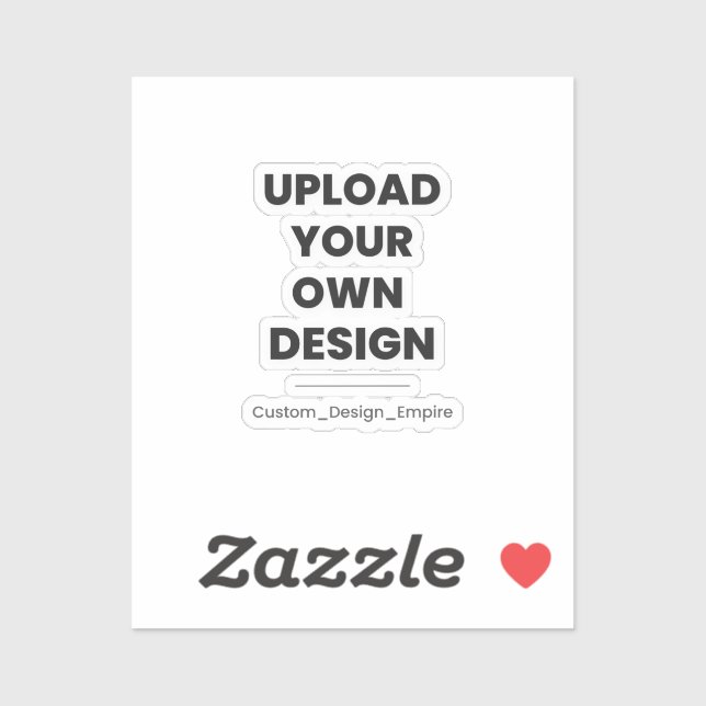 Upload Your Own Design Here | Custom Template (Sheet)