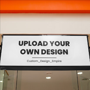 Upload Your Own Design Here   Custom Template Banner