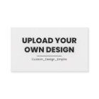 Upload Your Own Design Here | Custom Template