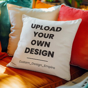 Upload Your Own Design Here Custom Template Cushion