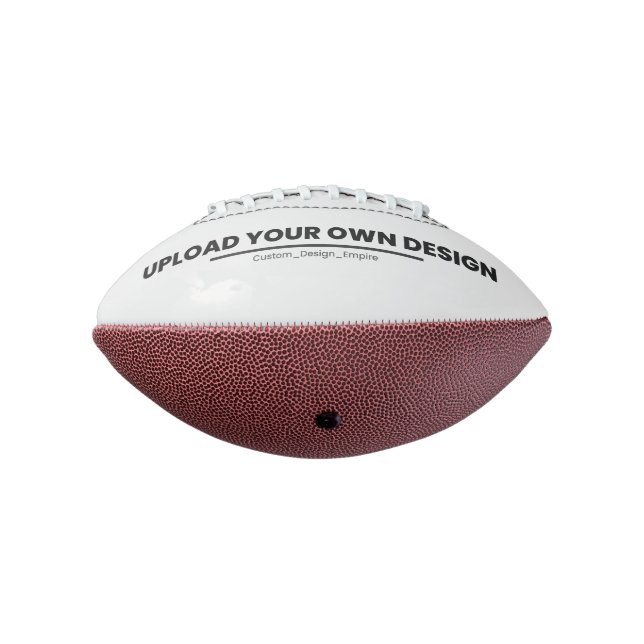 Upload Your Own Design Here | Custom Template Football (Rotated 270)