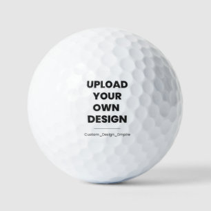 Upload Your Own Design Here   Custom Template Golf Balls