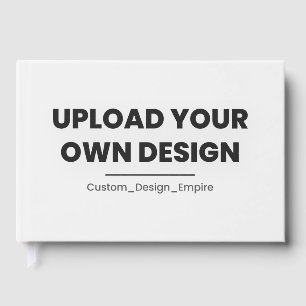 Upload Your Own Design Here Custom Template Guest Book