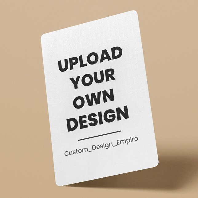 Upload Your Own Design Here | Custom Template Playing Cards (Creator Uploaded)