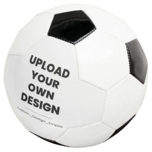 Upload Your Own Design Here   Custom Template Soccer Ball