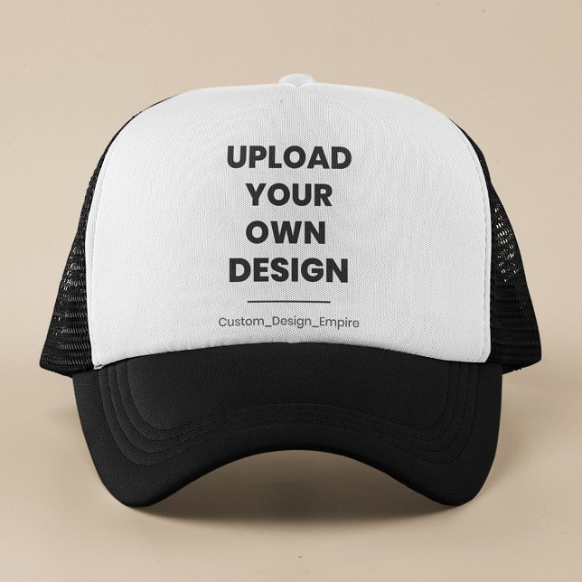 Upload Your Own Design Here | Custom Template Trucker Hat (Creator Uploaded)