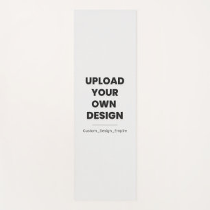Upload Your Own Design Here   Custom Template Yoga Mat