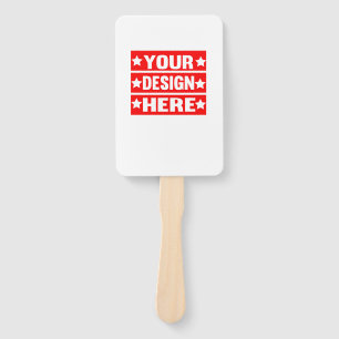 Upload Your Own Design Here Hand Fan