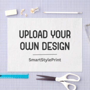 Upload Your Own Design   Personalised Tissue Paper