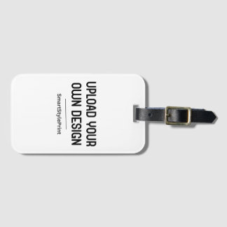 Upload Your Own Design | Personalized Luggage Tag