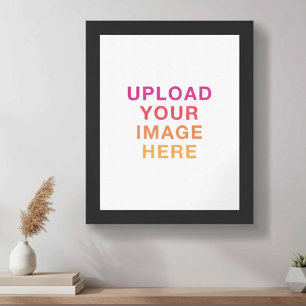 Upload Your Own Image Photo Logo Poster