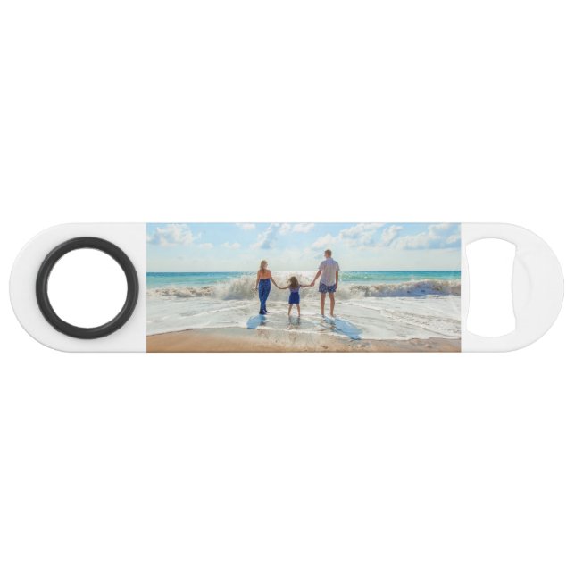 Upload Your Own Photo Bar Key Personalised Gift (Back Horizontal)