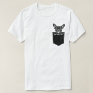 Upload Your Pet Photo Face and Name Customised T-Shirt
