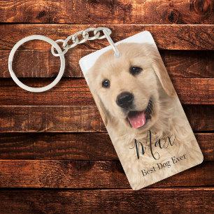Upload Your Pet Photo Personalised Key Ring