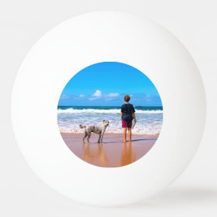 Upload Your Pet Photo Ping Pong Ball Gift