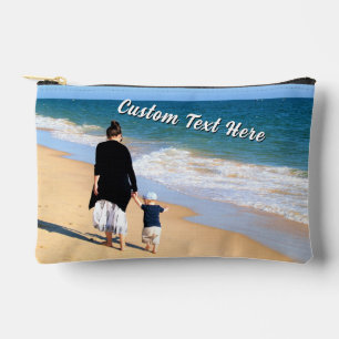 Upload Your Photo Add Custom Text Personalised Accessory Pouch