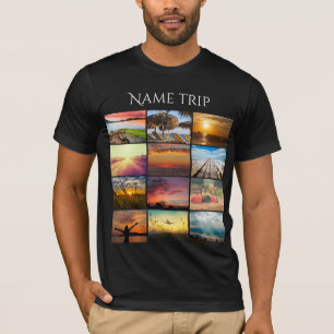 Upload your photo and name trip T-Shirt