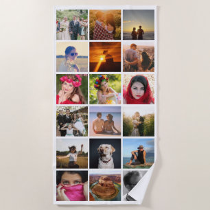 Upload your photo beach towel