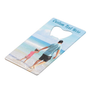 Upload Your Photo Bottle Opener Gift Add Text Name