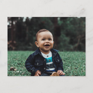 Upload Your Photo Custom Personalised Postcard