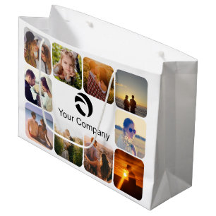 Upload your photo large gift bag