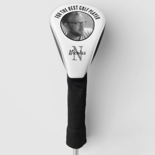 Upload your photo monogrammed golf head cover