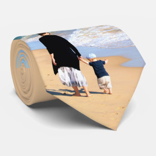 Upload Your Photo Neck Tie Gift Choose Colours