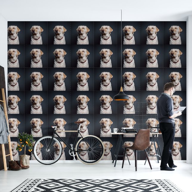 upload your photo or logo wallpaper (Living Room)