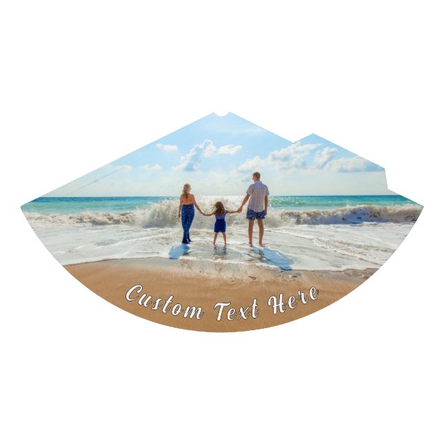 Upload Your Photo Party Hats Personalised Text (Front)
